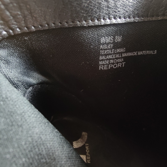 Report Women’s Black Chunky Platform Ankle Boots Size 8M– 4” Block Heel - Picture 9 of 10